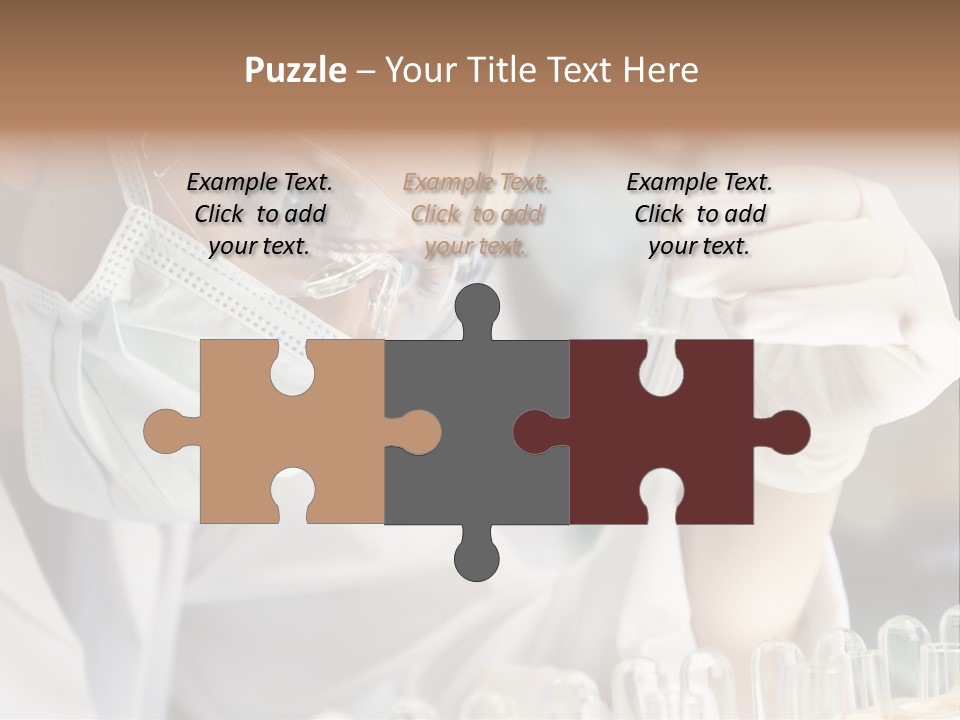 Woman Analyzing Concept PowerPoint Template