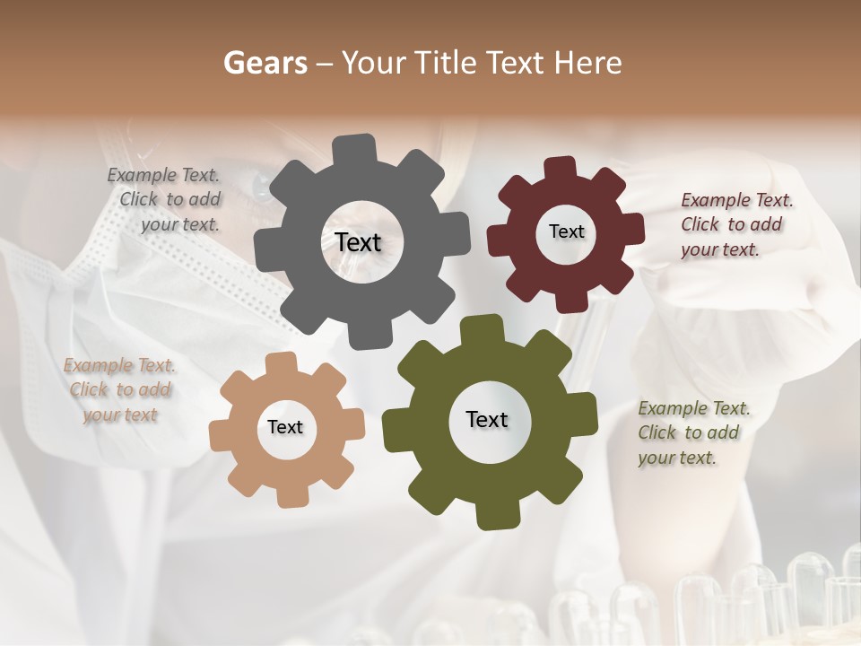 Woman Analyzing Concept PowerPoint Template