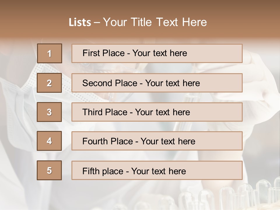 Woman Analyzing Concept PowerPoint Template