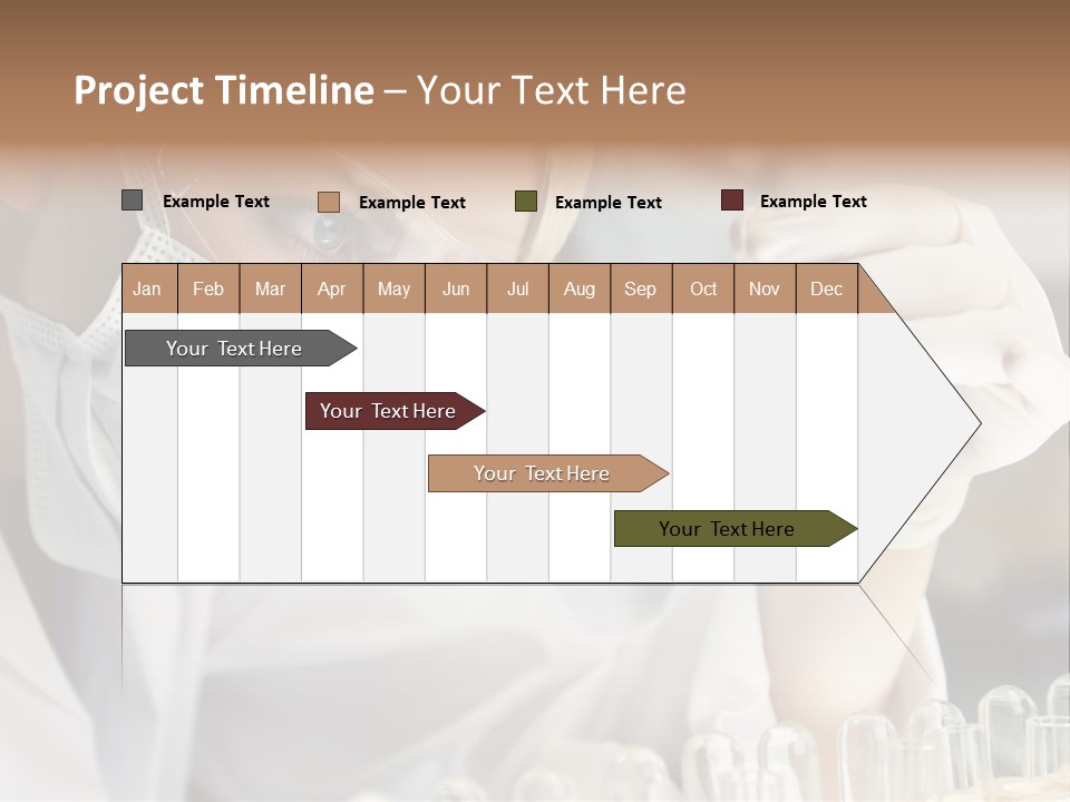 Woman Analyzing Concept PowerPoint Template