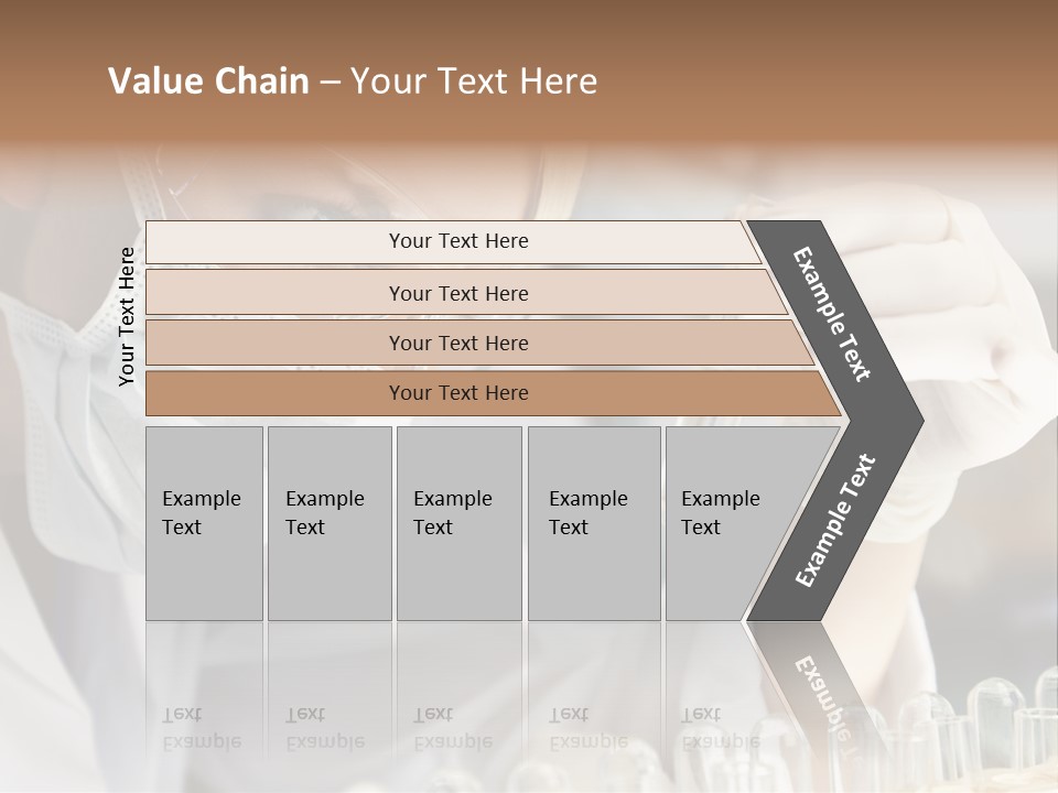 Woman Analyzing Concept PowerPoint Template