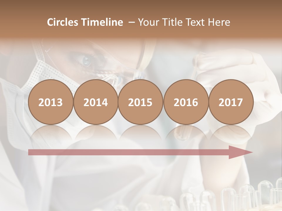 Woman Analyzing Concept PowerPoint Template