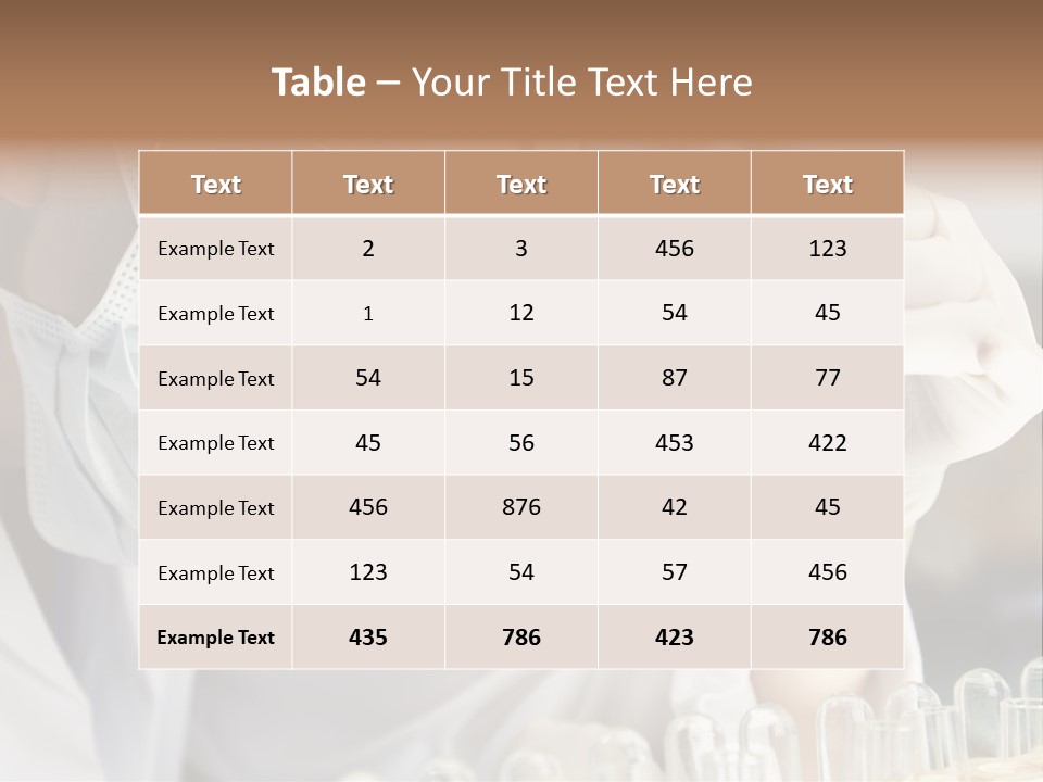 Woman Analyzing Concept PowerPoint Template