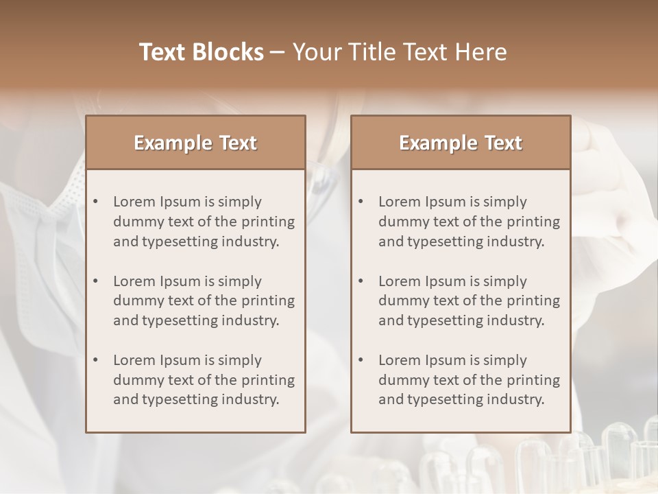 Woman Analyzing Concept PowerPoint Template