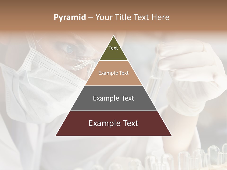 Woman Analyzing Concept PowerPoint Template