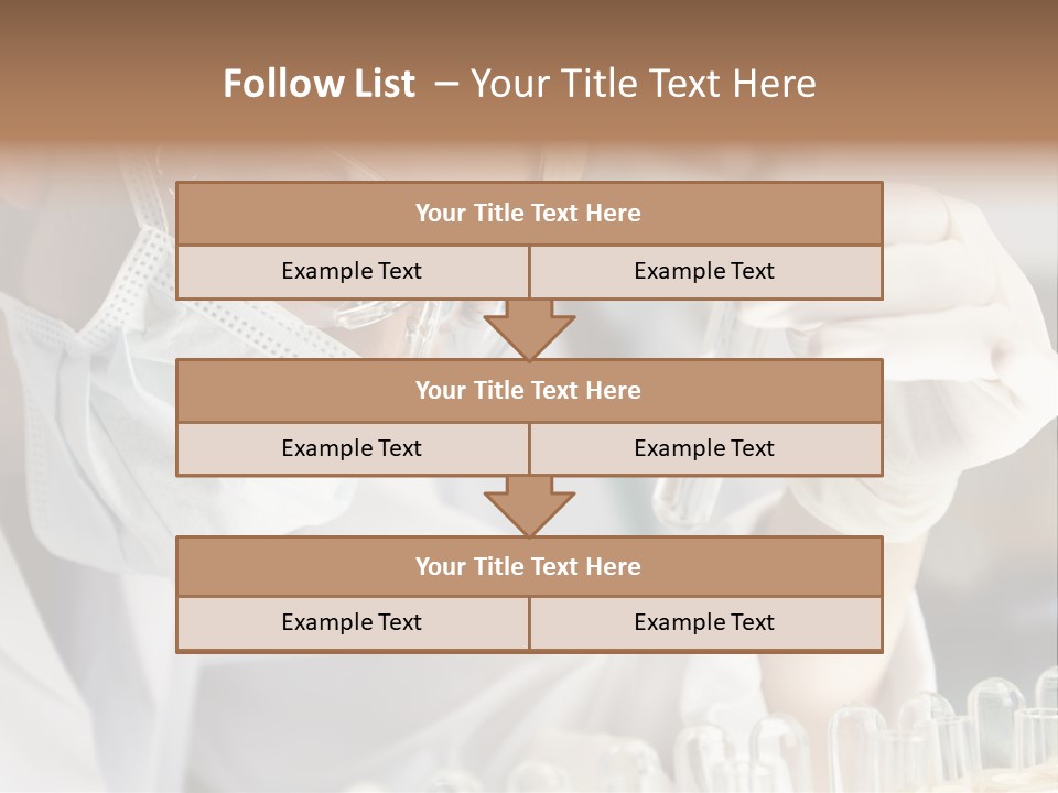 Woman Analyzing Concept PowerPoint Template