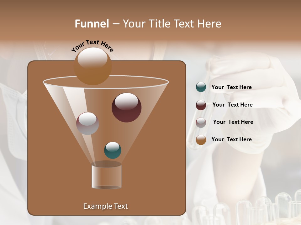 Woman Analyzing Concept PowerPoint Template