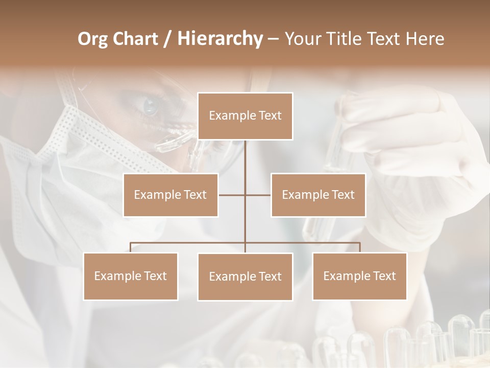 Woman Analyzing Concept PowerPoint Template
