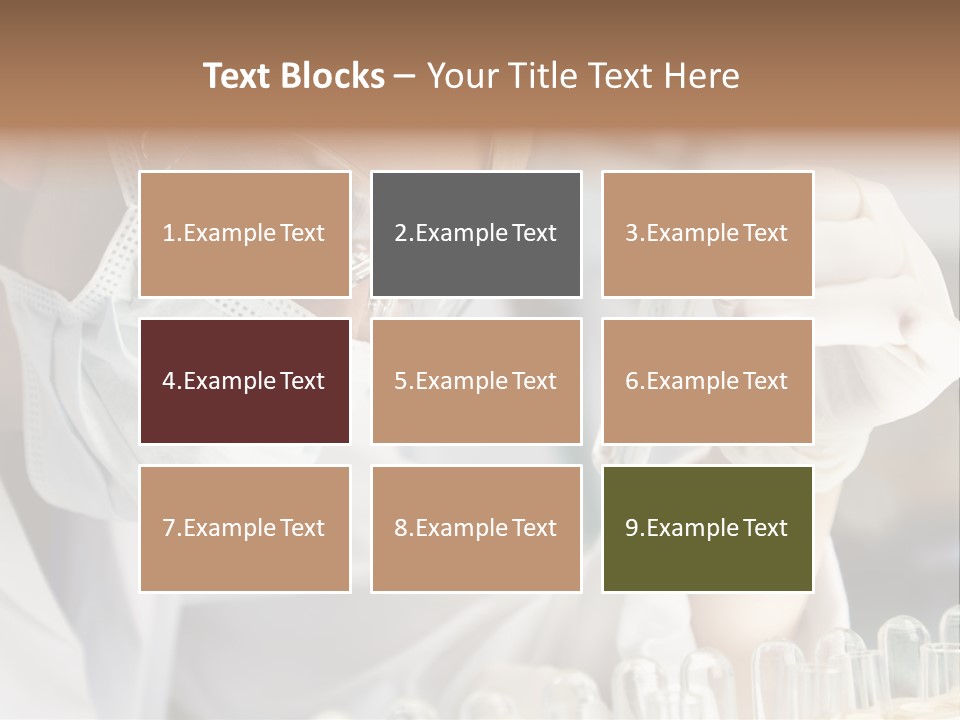 Woman Analyzing Concept PowerPoint Template
