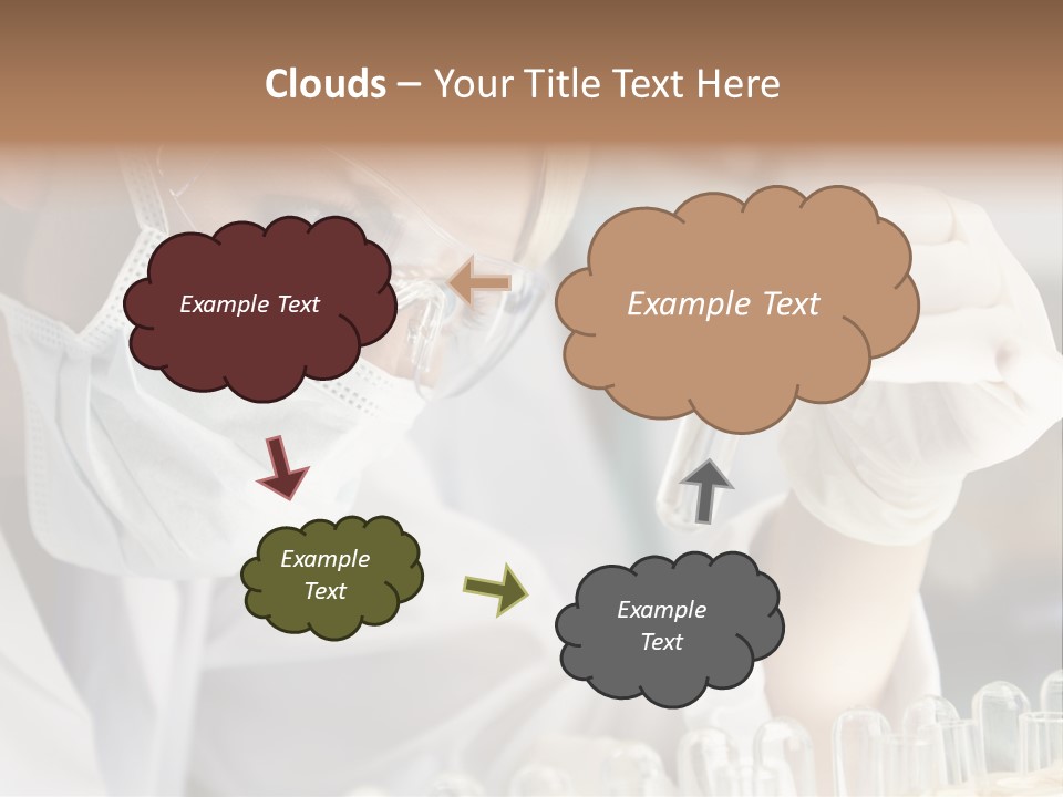 Woman Analyzing Concept PowerPoint Template