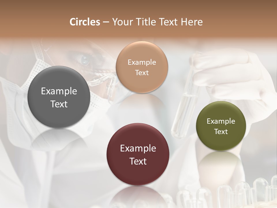 Woman Analyzing Concept PowerPoint Template