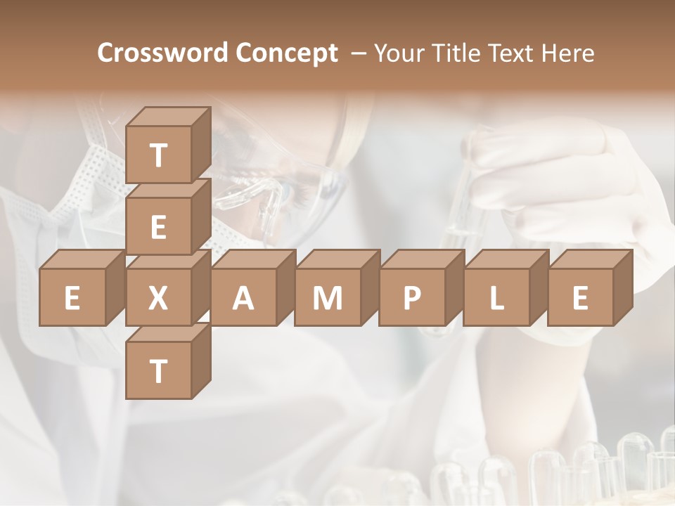 Woman Analyzing Concept PowerPoint Template