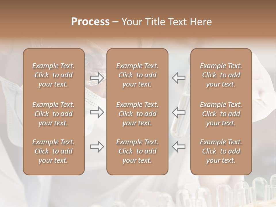Woman Analyzing Concept PowerPoint Template