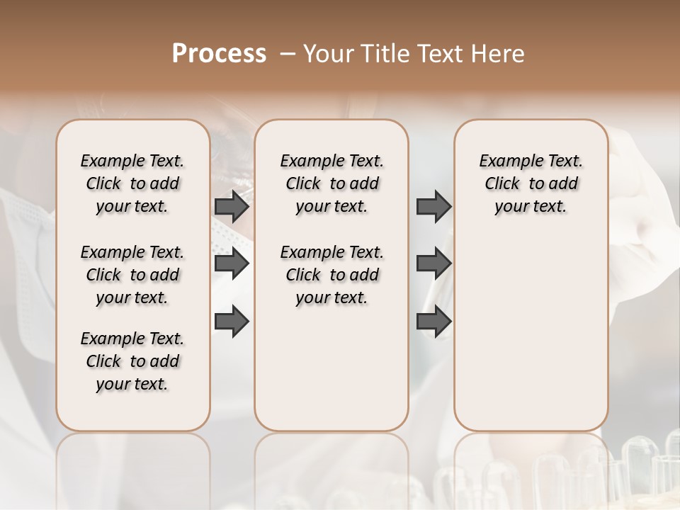 Woman Analyzing Concept PowerPoint Template