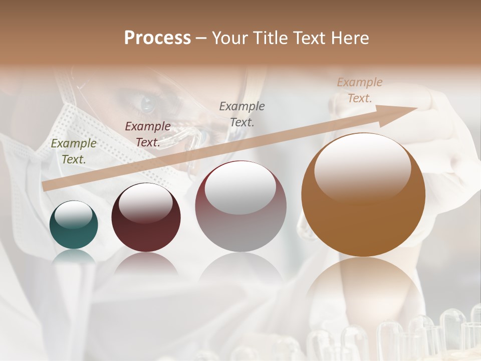 Woman Analyzing Concept PowerPoint Template