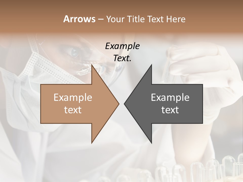 Woman Analyzing Concept PowerPoint Template