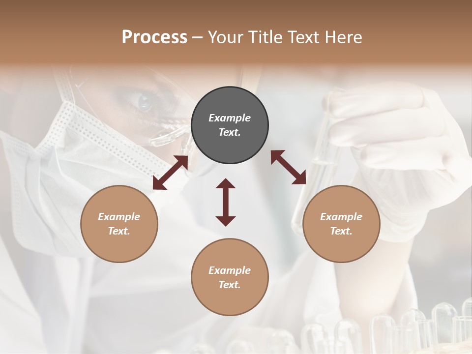 Woman Analyzing Concept PowerPoint Template