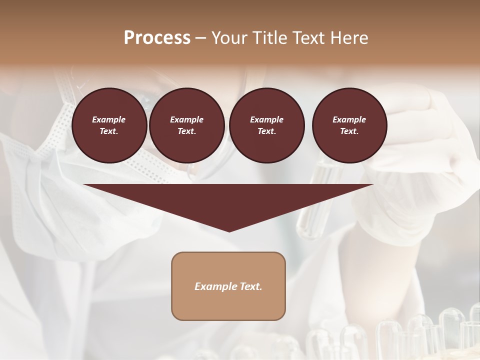 Woman Analyzing Concept PowerPoint Template