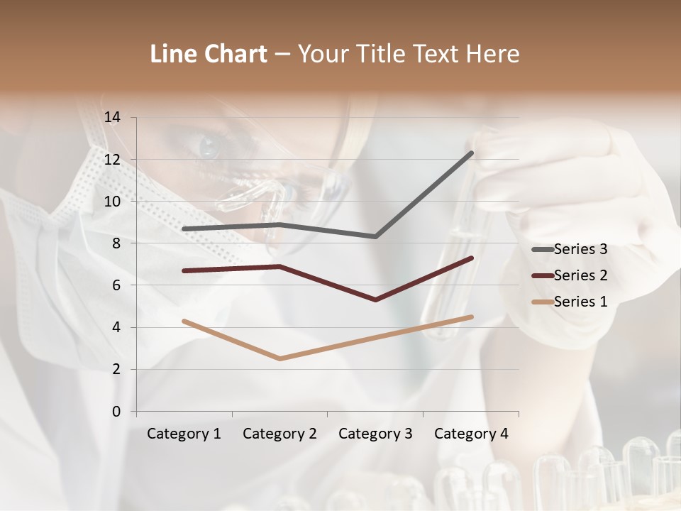 Woman Analyzing Concept PowerPoint Template