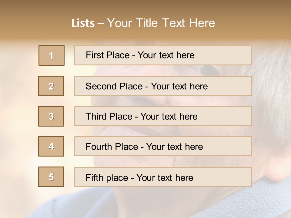 Look Horizontal Nostalgia PowerPoint Template