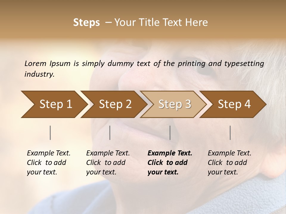 Look Horizontal Nostalgia PowerPoint Template
