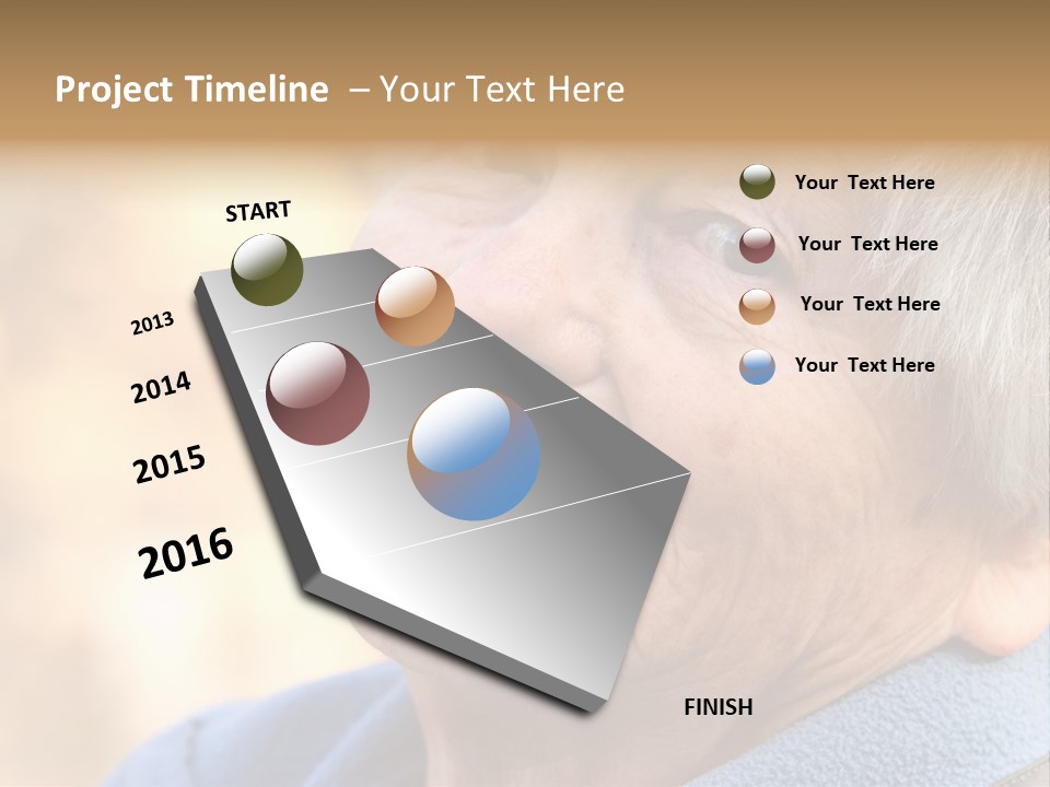 Look Horizontal Nostalgia PowerPoint Template