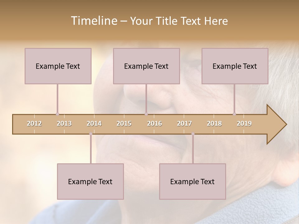 Look Horizontal Nostalgia PowerPoint Template