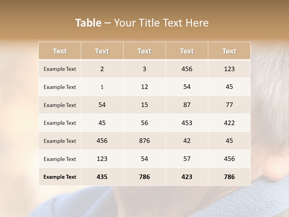 Look Horizontal Nostalgia PowerPoint Template