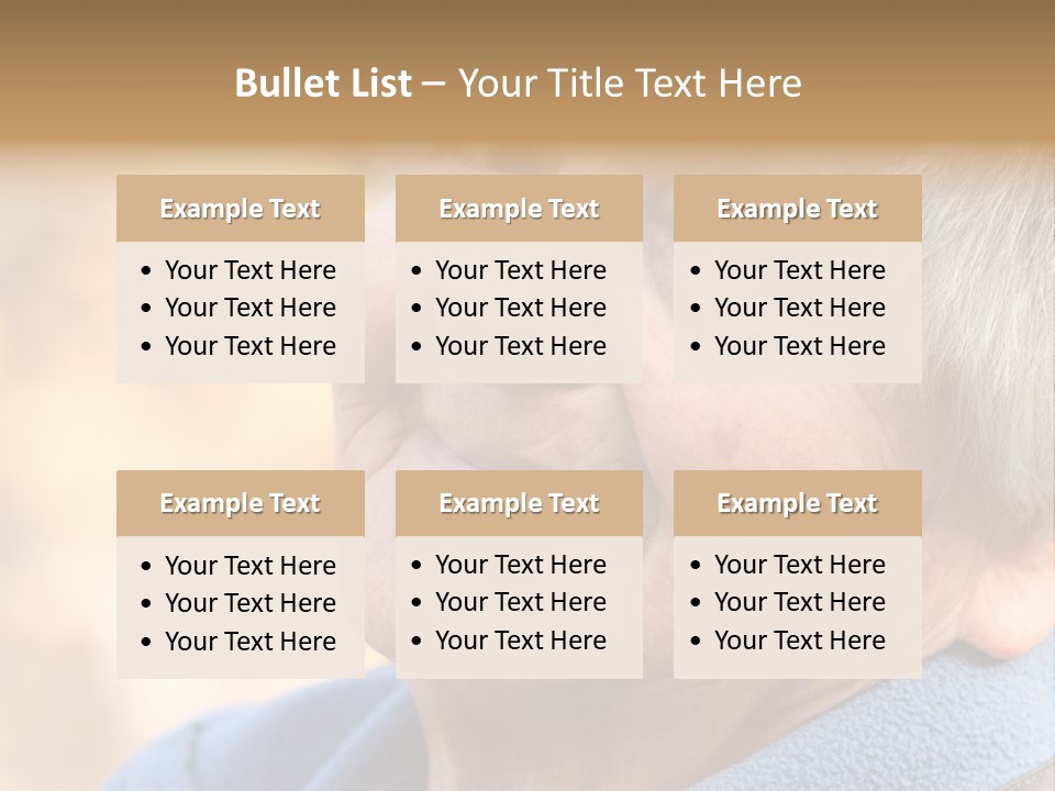 Look Horizontal Nostalgia PowerPoint Template