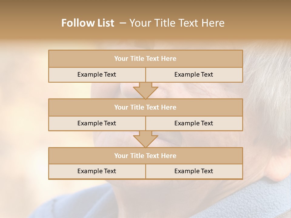 Look Horizontal Nostalgia PowerPoint Template