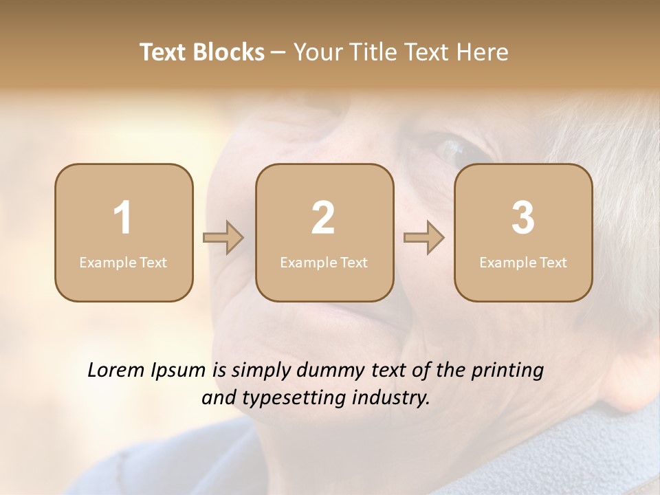 Look Horizontal Nostalgia PowerPoint Template