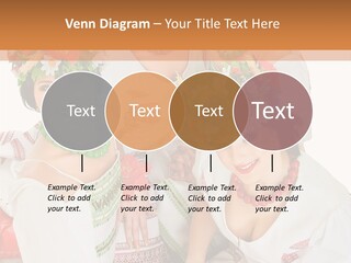 Make Embroidery Red PowerPoint Template