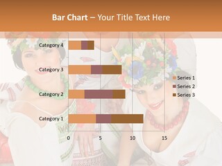 Make Embroidery Red PowerPoint Template