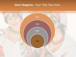 Make Embroidery Red PowerPoint Template