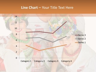 Make Embroidery Red PowerPoint Template
