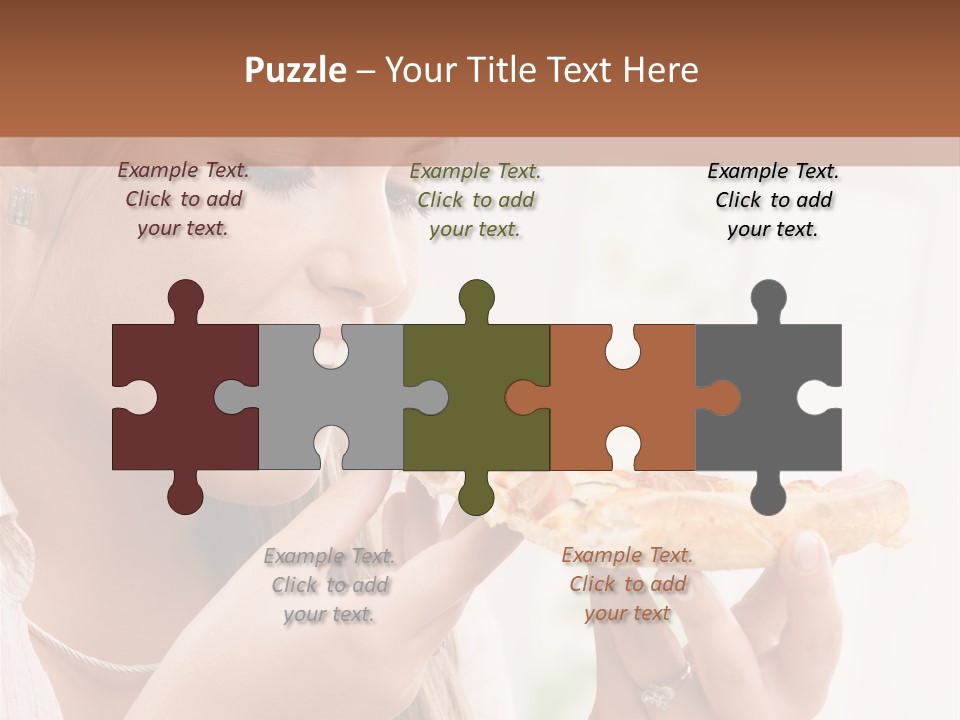 Simplicity Rest White PowerPoint Template