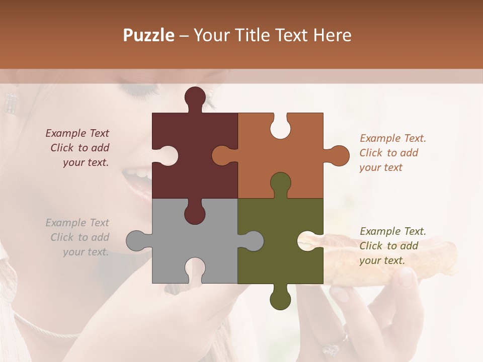 Simplicity Rest White PowerPoint Template