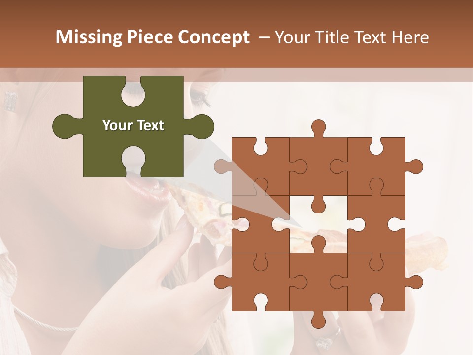 Simplicity Rest White PowerPoint Template