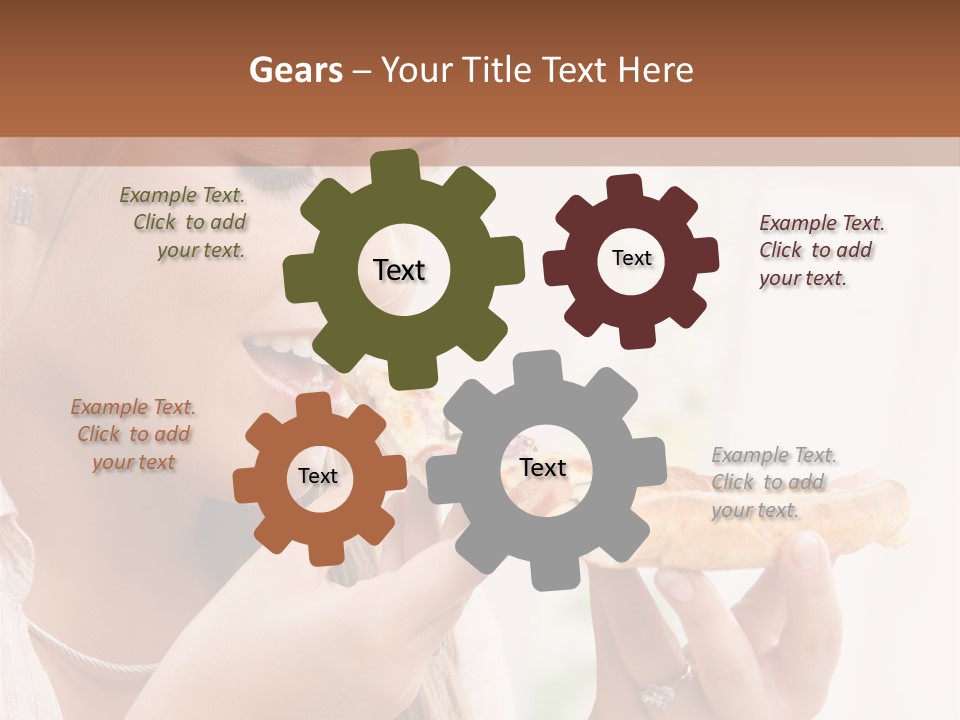 Simplicity Rest White PowerPoint Template