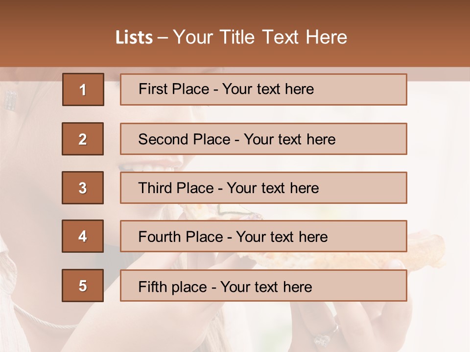 Simplicity Rest White PowerPoint Template