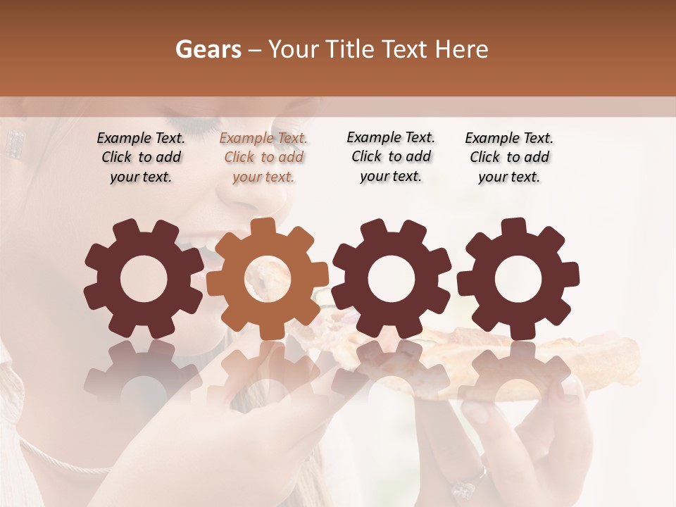 Simplicity Rest White PowerPoint Template