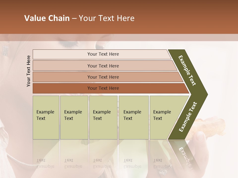 Simplicity Rest White PowerPoint Template