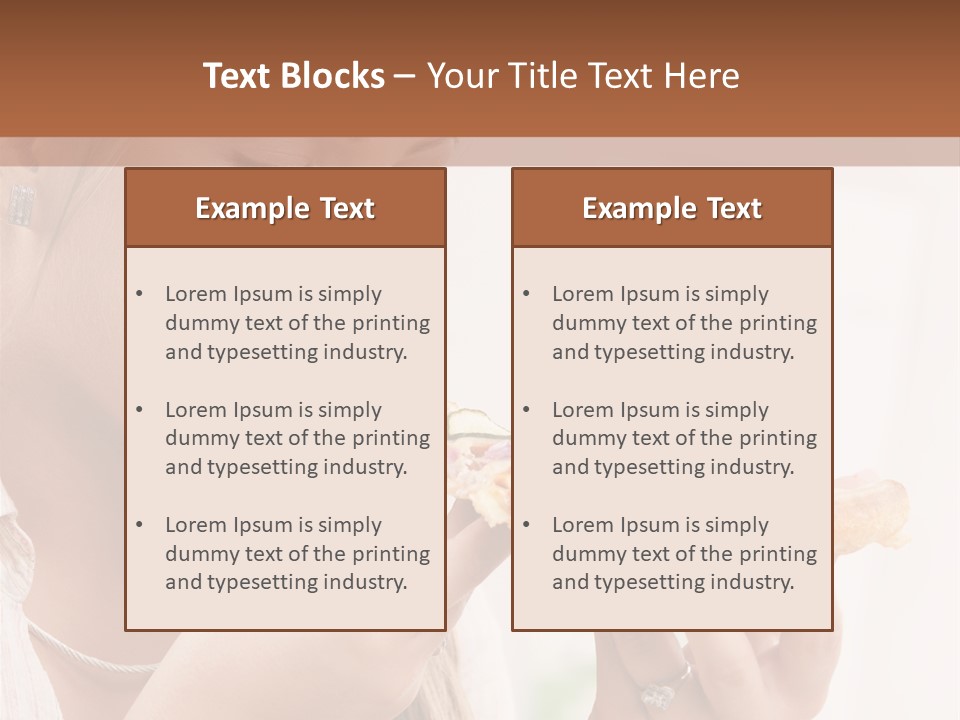 Simplicity Rest White PowerPoint Template