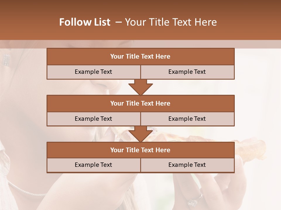 Simplicity Rest White PowerPoint Template