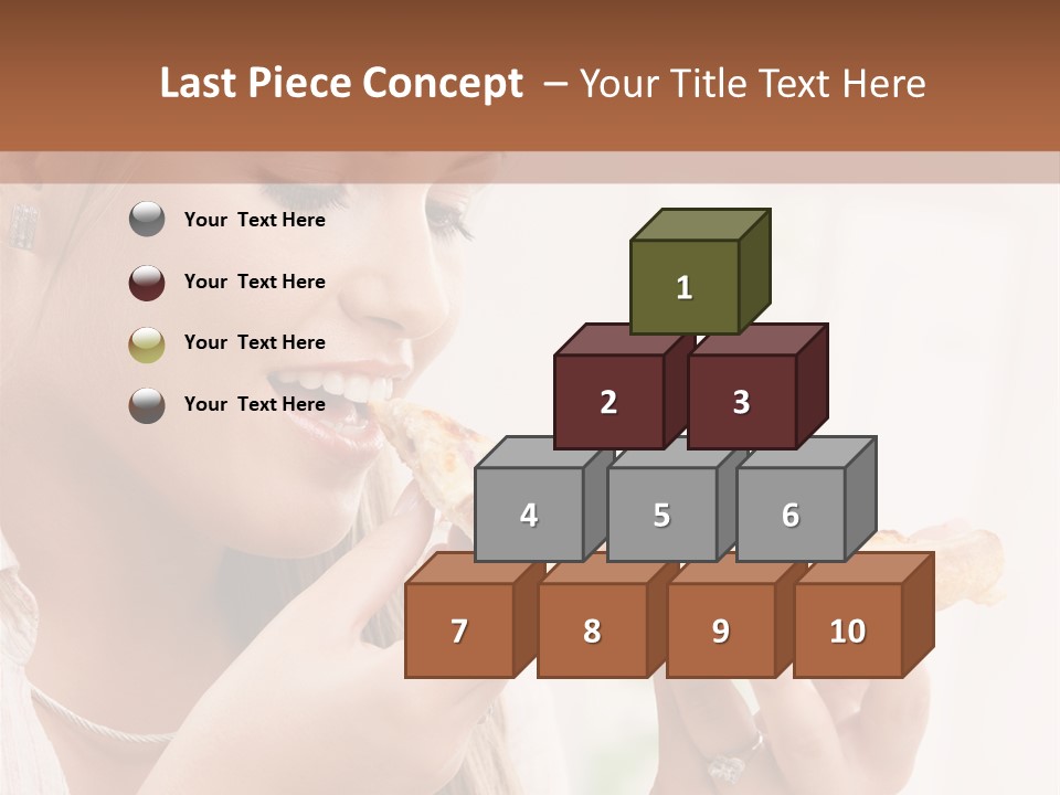 Simplicity Rest White PowerPoint Template