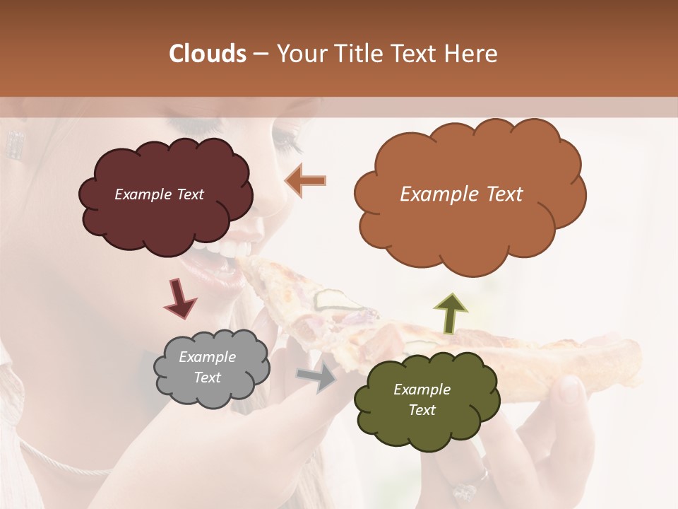 Simplicity Rest White PowerPoint Template