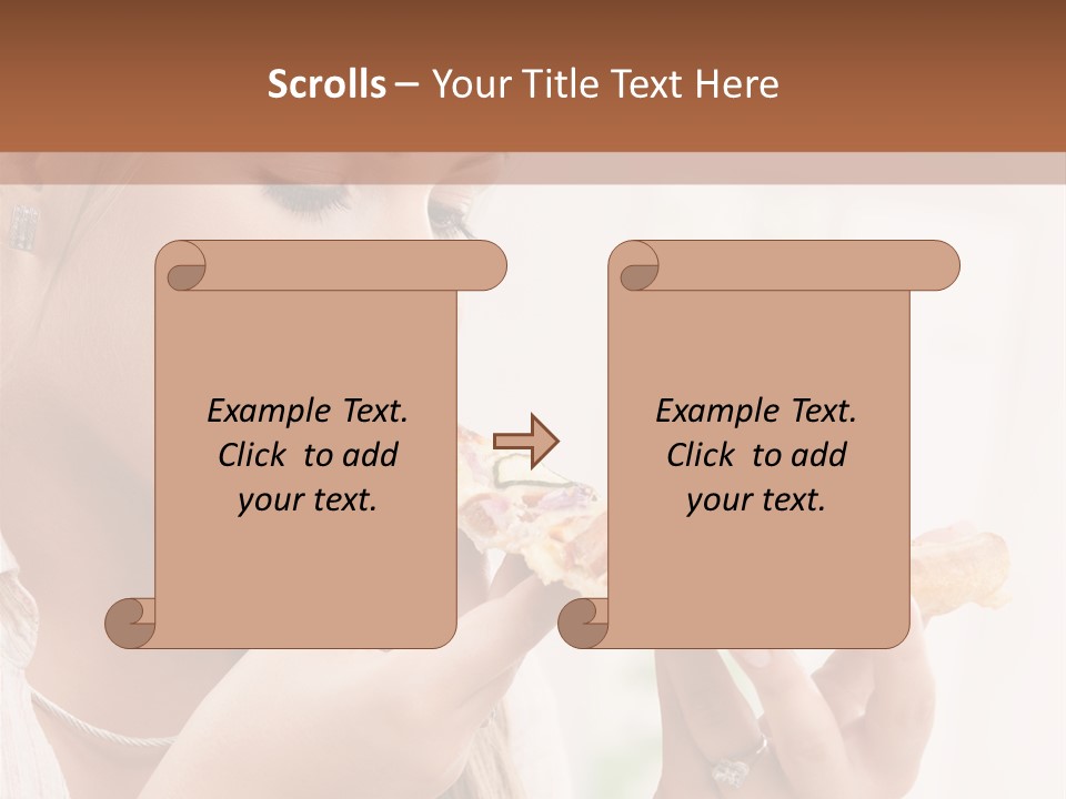 Simplicity Rest White PowerPoint Template