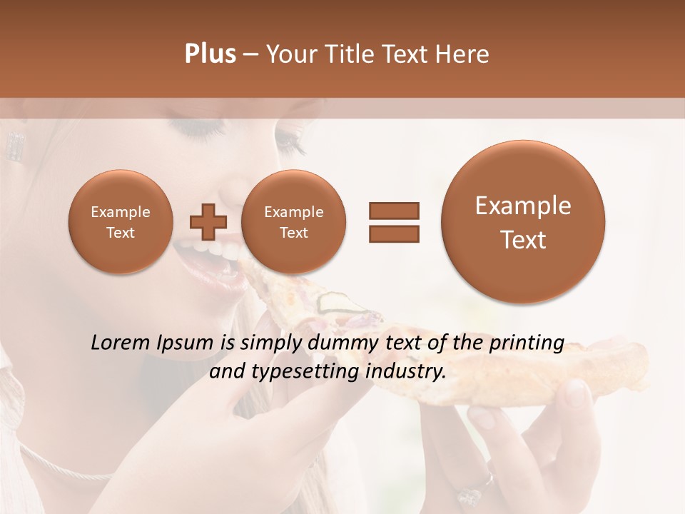 Simplicity Rest White PowerPoint Template