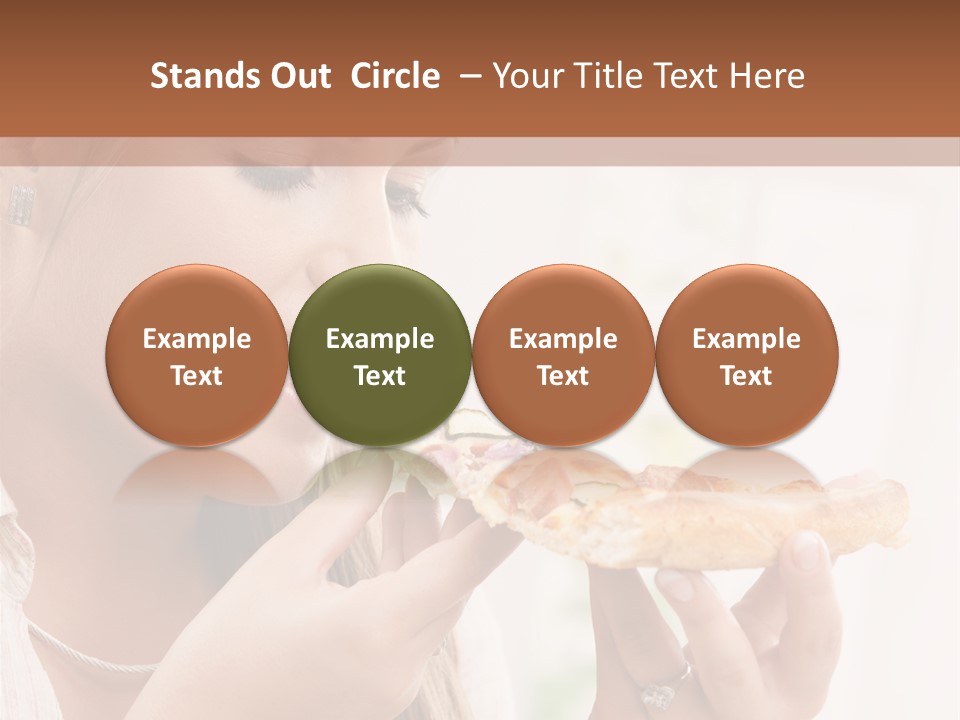 Simplicity Rest White PowerPoint Template