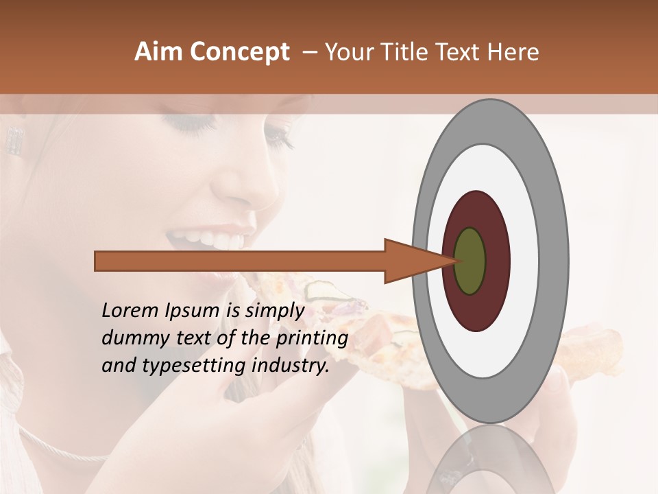 Simplicity Rest White PowerPoint Template